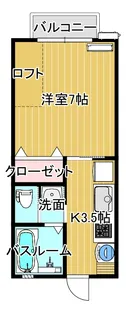 フラウ【2階】の間取り