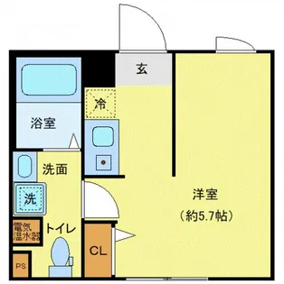 レピュア東十条駅前レジデンス【1階】の間取り