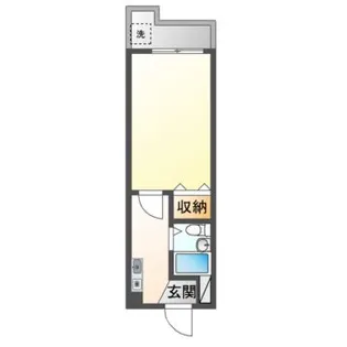 Kamikenけや木ハイツ【2階】の間取り