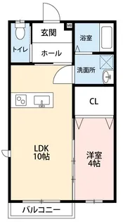 blue bell【1階】の間取り