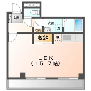 ステップI【4階】の間取り