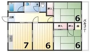 マンション雄姿【2階】の間取り