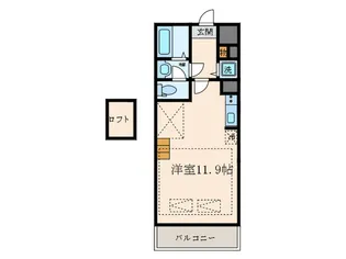 ルネス ブラン ケイ【1階】の間取り