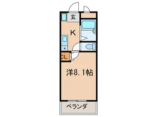 レジデンス名東【2階】の間取り