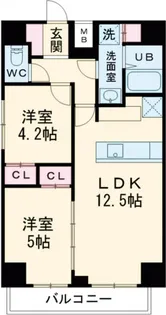 レオーネ錦糸町【7階】の間取り