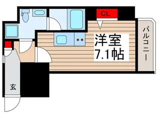 GENOVIA三郷駅前【13階】の間取り