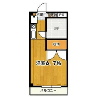 西恋ハイツ【3階】の間取り