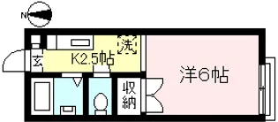 SUNNY VILLA【1階】の間取り