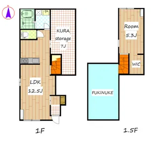 クリア高井 S棟【1階】の間取り