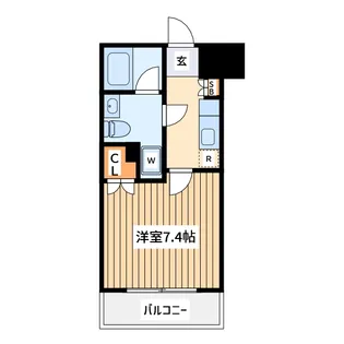 神奈川県川崎市高津区溝口2【マンション】の間取り
