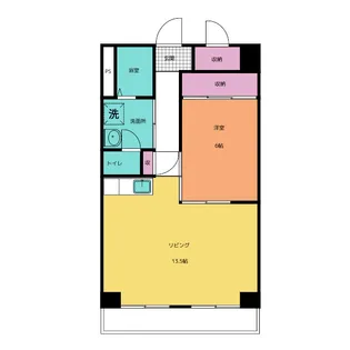 尾上ビル【4階】の間取り