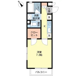 レジデンス大久保II【2階】の間取り