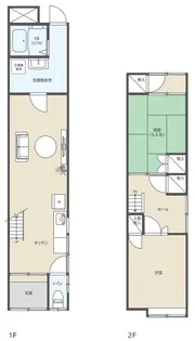 石川県金沢市扇町【一戸建】の間取り