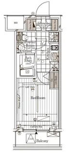 東京都渋谷区代々木2【マンション】の間取り