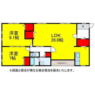 Grace【3階】の間取り