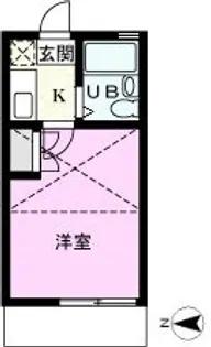 アネックス東川口1期【1階】の間取り