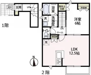 神奈川県綾瀬市深谷中7【アパート】の間取り