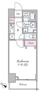 東京都北区志茂2【マンション】の間取り