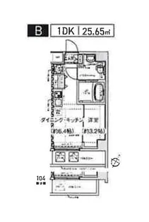 スパシエ幡ヶ谷【2階】の間取り