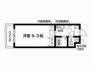 ジェイズみずほ台【3階】の間取り