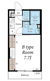 東京都小金井市緑町5【アパート】の間取り