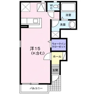 イムーブルII【1階】の間取り