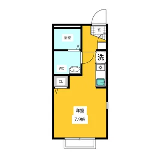 ベルファミーユ【1階】の間取り