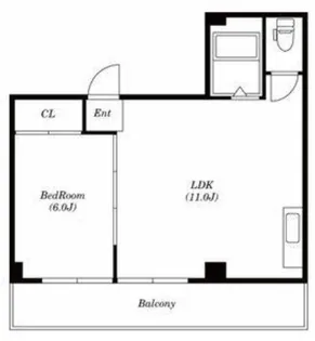 リバーサイド小柳【2階】の間取り