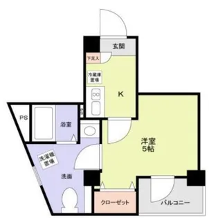 神奈川県横浜市南区睦町1【マンション】の間取り