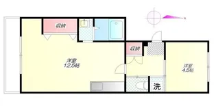 東京都中野区本町2【マンション】の間取り