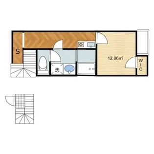 アルトハイデIII【2階】の間取り