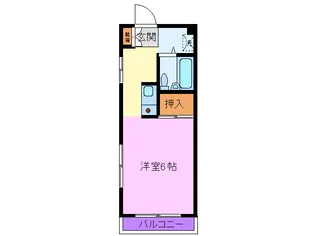 ベルシャトレ【3階】の間取り