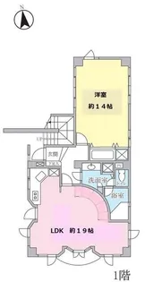 シーメゾン田園調布【1階】の間取り