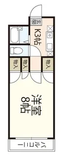 エスポアール北長瀬【1階】の間取り
