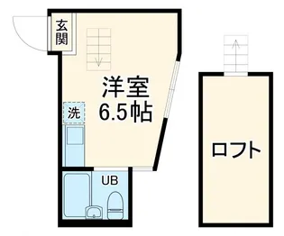ベラカーサ横浜【2階】の間取り