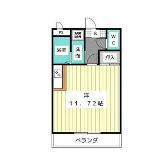 パークハウスタカシ【2階】の間取り
