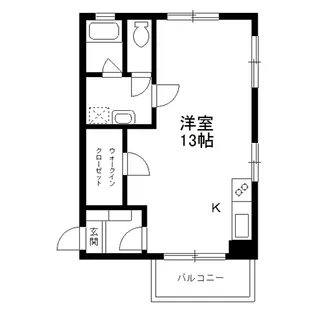 パシフィック麻布マンション【6階】の間取り