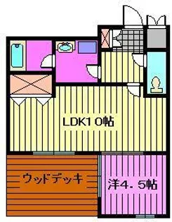 コルティーレ【1階】の間取り