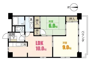 VIVRE西原【3階】の間取り