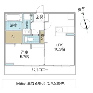 エースコート III【3階】の間取り