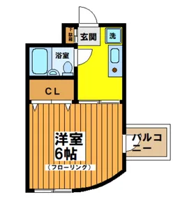 東京都渋谷区本町2【マンション】の間取り