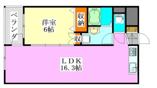 明治レジデンス【1階】の間取り