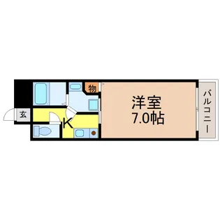 愛知県名古屋市中区千代田3【マンション】の間取り