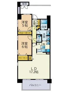 メイツ品川シティコア【8階】の間取り