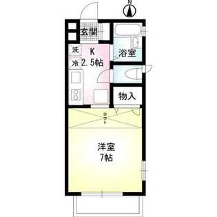 東京都足立区新田1【アパート】の間取り