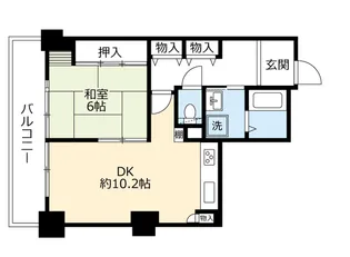 UR酉島リバーサイドヒルなぎさ街【15階】の間取り