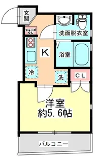 SOLEIL ソレイユ【1階】の間取り