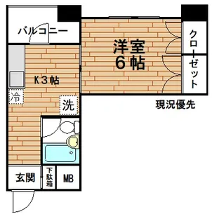 東京都墨田区緑4【マンション】の間取り
