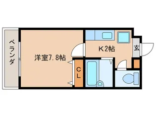 サンセール加藤I【1階】の間取り