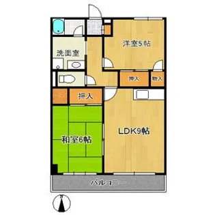 ラフォーレ甚目寺【8階】の間取り